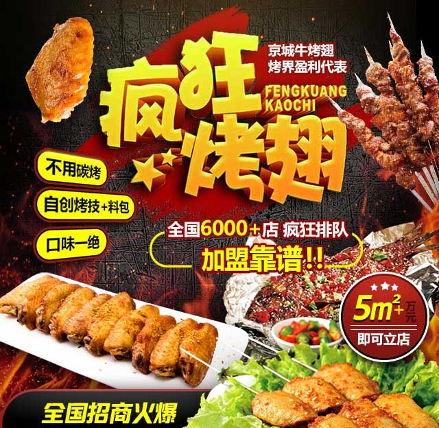 石屏奥尔良烤翅